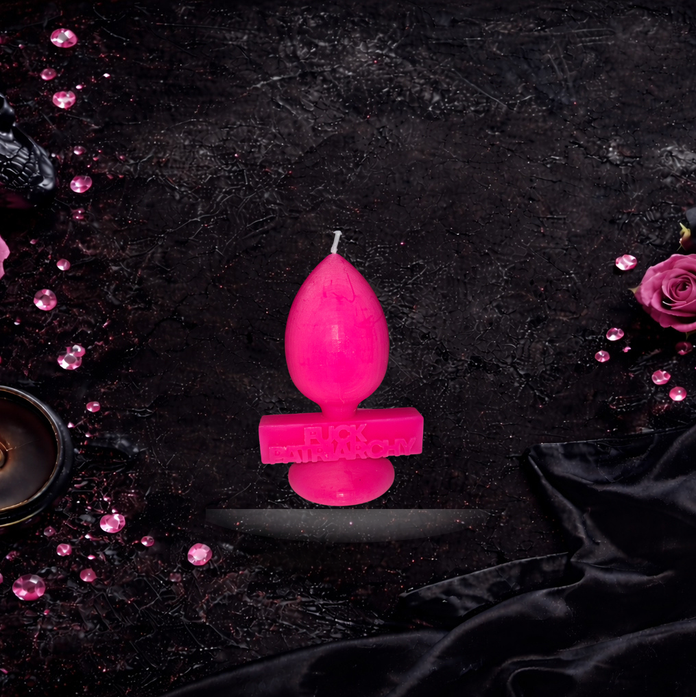 Pink Butt Plug Candle